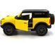 Іграшкова металева машинка Ford Bronco 2022 1:34 Kinsmart KT5438WB жовтий KT5438WBY фото 3