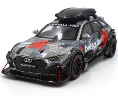 Модель машини AUDI RS6 DTM "GUMBALL 3000" 1:24 Автопром AP7707 сіра AP7707G фото