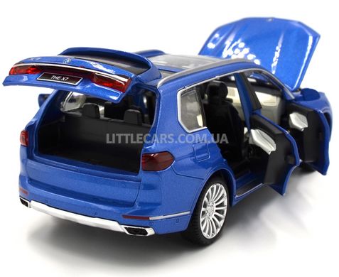 Модель машины BMW X7 Автопром 68470 1:32 синяя 68470B фото