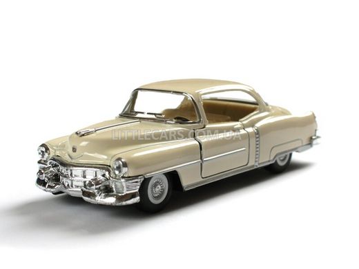 Іграшкова металева машинка Kinsmart Cadillac Series 62 Coupe 1953 білий KT5339WW фото