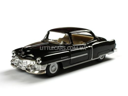 Іграшкова металева машинка Kinsmart Cadillac Series 62 Coupe 1953 чорний KT5339WBL фото