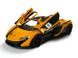 Іграшкова металева машинка Kinsmart McLaren P1 жовтий з наклейкою KT5393WFY фото 2