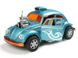 Іграшкова металева машинка Kinsmart Volkswagen Beetle Custom Dragracer блакитний KT5405WGB фото 2