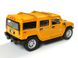 Іграшкова металева машинка Kinsmart Hummer H2 SUV 2008 жовтий KT5337WY фото 3