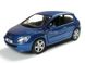 Іграшкова металева машинка Kinsmart Peugeot 307 XSI 2001 синій KT5079WB фото 1