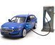 Іграшкова машинка Skoda Superb Combi 1:36 з зарядною станцією Автопром 68744 синя 68744B фото 1