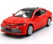 Іграшкова металева машинка Автопром Toyota Camry 2017 1:34 червона 68459R фото 1
