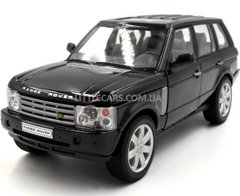 Металева модель машини Land Rover Range Rover Welly 22415 1:24 чорний 22415BL фото