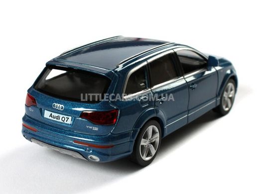 Моделька машины Audi Q7 V12 RMZ City 554016 1:38 синяя 554016B фото