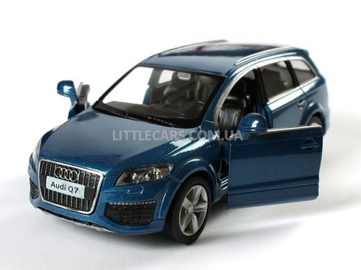 Іграшкова металева машинка Audi Q7 V12 RMZ City 554016 1:38 синя 554016B фото