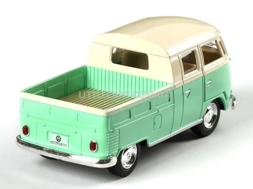 Іграшкова металева машинка Kinsmart Volkswagen Double Cab 1963 Pick-UP зелений KT5387WYGR фото