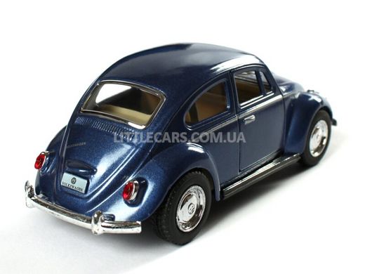 Металлическая модель машины Kinsmart Volkswagen Beetle Classical 1967 синий KT5057WB фото