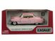 Іграшкова металева машинка Kinsmart Cadillac Series 62 Coupe 1953 рожевий KT5339WP фото 4