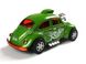 Іграшкова металева машинка Kinsmart Volkswagen Beetle Custom Dragracer зелений KT5405WGRN фото 3