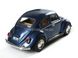 Металлическая модель машины Kinsmart Volkswagen Beetle Classical 1967 синий KT5057WB фото 3