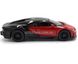 Іграшкова металева машинка Bugatti Chiron Super Sport 1:36 Kinsmart KT5423W чорно-червона KT5423WR фото 3