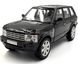 Металева модель машини Land Rover Range Rover Welly 22415 1:24 чорний 22415BL фото 1