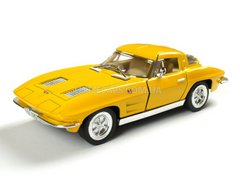 Іграшкова металева машинка Kinsmart Chevrolet Corvette Sting Ray жовтий KT5358WY фото