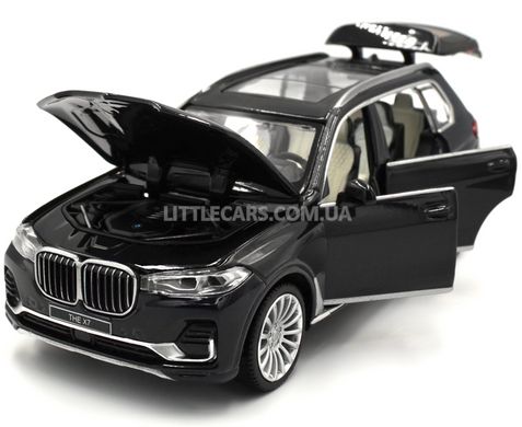Модель машины BMW X7 Автопром 68470 1:32 черная 68470BL фото