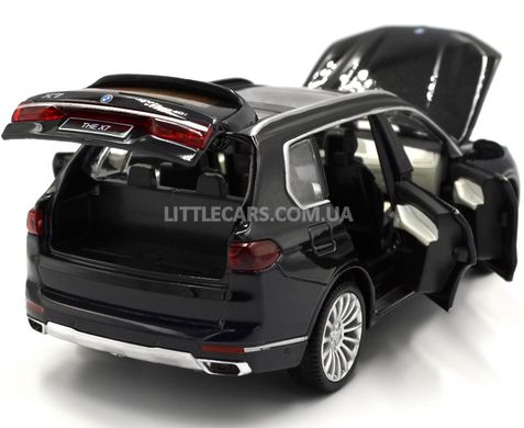 Модель машины BMW X7 Автопром 68470 1:32 черная 68470BL фото