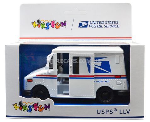 Поштова вантажівка USPS Kinsfun KT5112 біла KT5112W фото