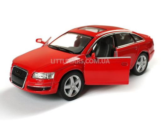 Металлическая модель машины Kinsmart Audi A6 красная KT5303WR фото