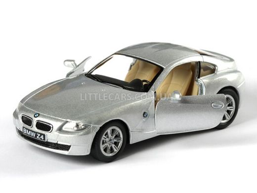 Іграшкова металева машинка Kinsmart BMW Z4 Coupe сіра KT5318WG фото