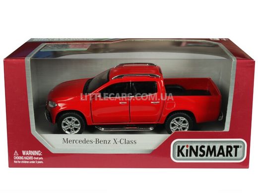 Іграшкова металева машинка Kinsmart Mercedes-Benz X-Class червоний KT5410WR фото