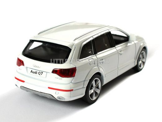Моделька машины Audi Q7 V12 RMZ City 554016 1:38 белая 554016W фото