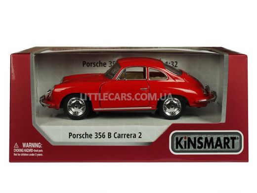 Kinsmart Porsche 356 B Carrera 2 червоний