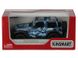 Металлическая модель машины Kinsmart Jeep Wrangler Cabrio синий камуфляж KT5420WAB фото 4