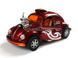 Іграшкова металева машинка Kinsmart Volkswagen Beetle Custom Dragracer червоний KT5405WR фото 2