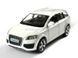 Іграшкова металева машинка Audi Q7 V12 RMZ City 554016 1:38 біла 554016W фото 1
