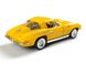 Іграшкова металева машинка Kinsmart Chevrolet Corvette Sting Ray жовтий KT5358WY фото 3