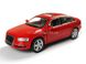 Металлическая модель машины Kinsmart Audi A6 красная KT5303WR фото 1