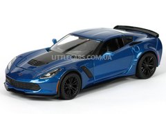 Колекційна металева машинка Maisto Chevrolet Corvette Z06 2015 1:24 синій 31133B фото