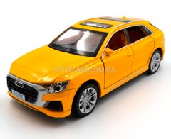 Іграшкова металева машинка Автопром 6615 Audi Q8 жовта 6615Y фото
