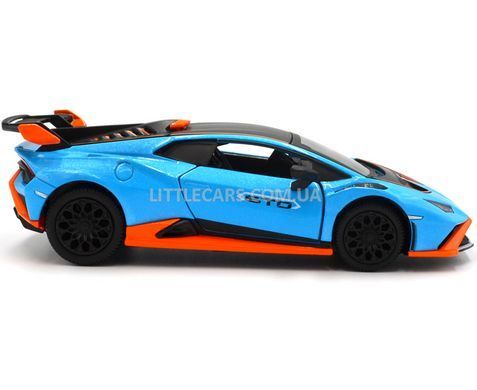 Іграшкова машинка Lamborghini Huracan STO 1:32 Автопром 68716A синя 68716AB фото