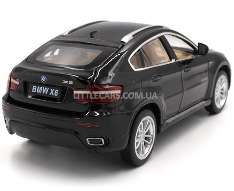 Модель машины BMW X6 Автопром 68311 1:32 черная 68311BL фото