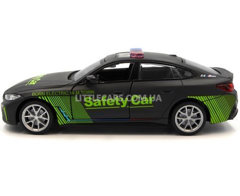Модель машини BMW I4 M50 2021 Police Автопром 68720 1:34 сіра 68720A фото