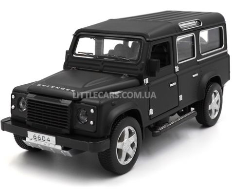 Модель машины Land Rover Defender Автопром 6620 1:32 черный матовый 6620MBL фото