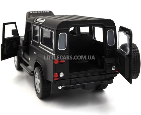 Модель машины Land Rover Defender Автопром 6620 1:32 черный матовый 6620MBL фото