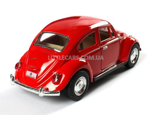 Іграшкова металева машинка Kinsmart Volkswagen Beetle Classical 1967 червоний KT5057WR фото