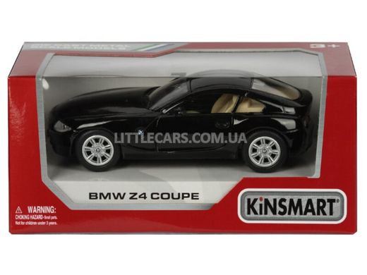 Іграшкова металева машинка Kinsmart BMW Z4 Coupe чорна KT5318WBL фото