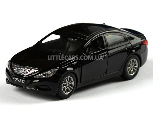 Іграшкова металева машинка Автосвіт Hyundai Sonata чорна AS2080BL фото