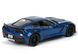 Колекційна металева машинка Maisto Chevrolet Corvette Z06 2015 1:24 синій 31133B фото 3