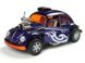 Іграшкова металева машинка Kinsmart Volkswagen Beetle Custom Dragracer фіолетовий KT5405WGF фото 2