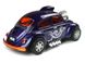 Іграшкова металева машинка Kinsmart Volkswagen Beetle Custom Dragracer фіолетовий KT5405WGF фото 3