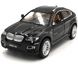 Модель машины BMW X6 Автопром 68311 1:32 черная 68311BL фото 1