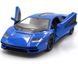 Іграшкова металева машинка Lamborghini Countach LPI 800-4 1:38 Kinsmart KT5437W синя KT5437WB фото 2